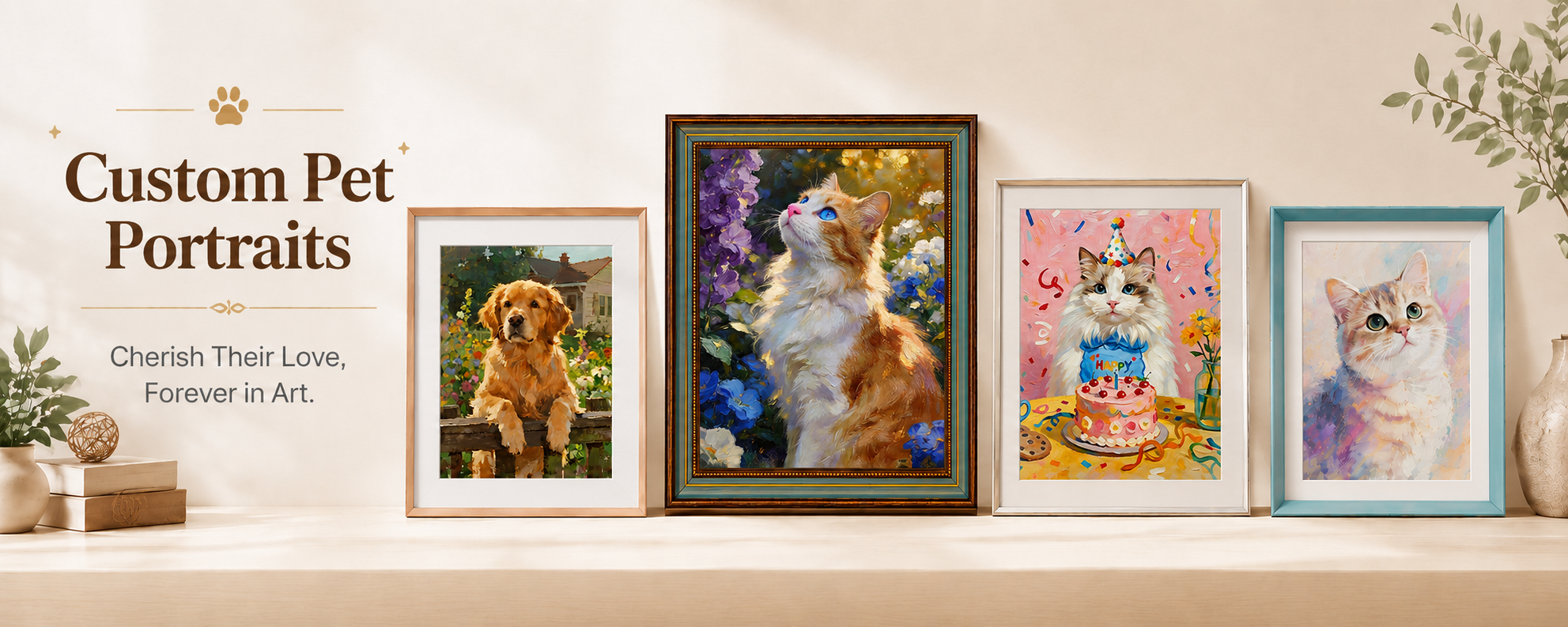 Custom Pet Portraits